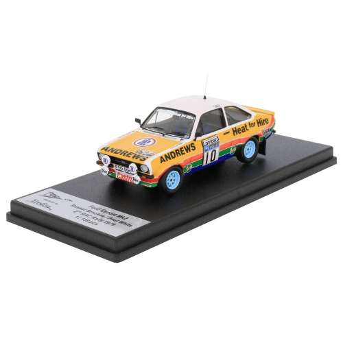 FORD ESCORT MK2 N.10 2nd RAC RALLY 1979 BROOKES-WHITE 1:43 Trofeu Auto Rally Modellino