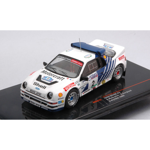 FORD RS200 N.2 RAC RALLY 1986 BLOMQVIST-BERGLUND 1:43 Ixo Model Auto Rally Modellino