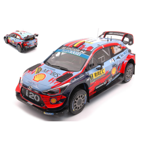 HYUNDAI i20 WRC N.11 RALLY CATALUNYA 2019 NEUVILLE-GILSOUL 1:18 Ixo Model Auto Rally Modellino