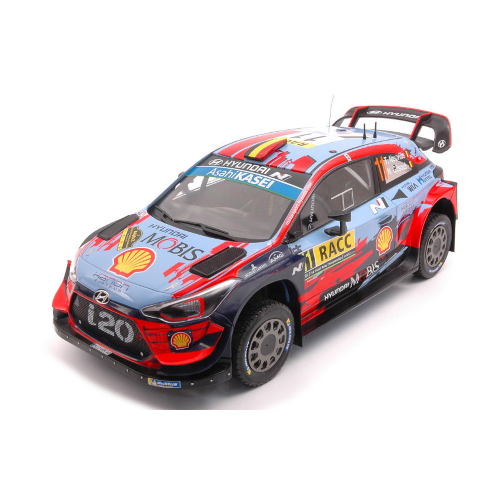 HYUNDAI i20 WRC N.11 RALLY CATALUNYA 2019 NEUVILLE-GILSOUL 1:18 Ixo Model Auto Rally Modellino