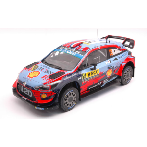 HYUNDAI i20 WRC N.19 RALLY CATALUNYA 2019 LOEB-ELENA 1:18  Ixo Model Auto Rally Modellino