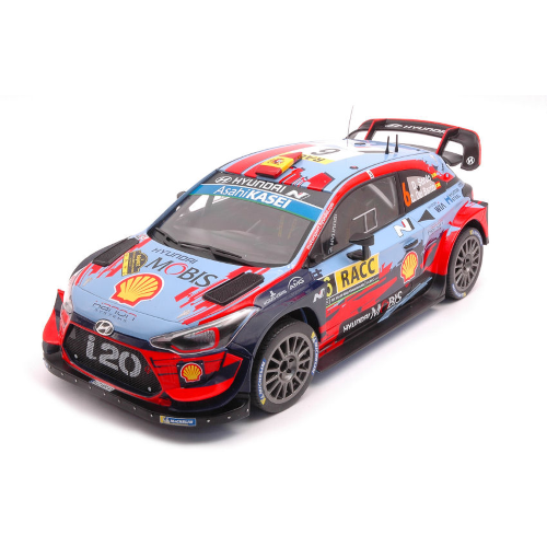 HYUNDAI i20 WRC N.6 RALLY CATALUNYA 2019 SORDO-DEL BARRIO 1:18 Ixo Model Auto Rally Modellino