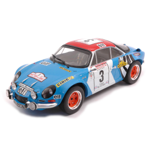 ALPINE RENAULT A110 N.3 TOUR DE CORSE 1973 DARNICHE/MAHE 1:18 Ixo Model Auto Rally Modellino