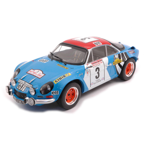 ALPINE RENAULT A110 N.3 TOUR DE CORSE 1973 DARNICHE/MAHE 1:18 Ixo Model Auto Rally Modellino