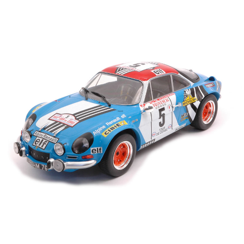 ALPINE RENAULT A110 N.5 TOUR DE CORSE 1973 PIOT-DE ALEXANDRIS 1:18 Ixo Model Auto Rally Modellino