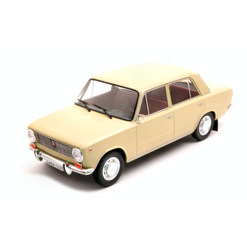 LADA 1200 (FIAT 124) 1970 YELLOW 1:24 Whitebox Auto Stradali Modellino