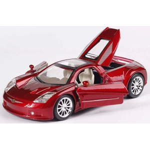 CHRYSLER ME FOUR TWELVE CONCEPT 2005 METALLIC RED 1:24 Maisto Auto Stradali Modellino