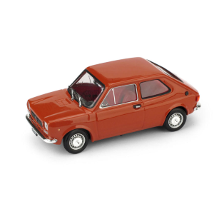 FIAT 127 1971 ROSSO CORALLO 1:43 LIMITED 100 PCS Brumm Auto Stradali Modellino