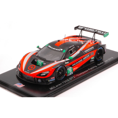MC LAREN 720S GT3 N.76 MID-OHIO 2019 P.HOLTON-M.PLUMB 1:43 Spark Model Auto Competizione Modellino