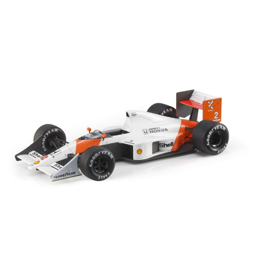 MCLAREN MP4/5 HONDA V10 N.2 WORLD CHAMPION 1989 ALAIN PROST CON TECA 1:18 Gp Replicas Formula 1 Modellino