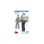 GERMAN SPG CREW KIT 1:35 Miniart Kit Figure Militari Die Cast Modellino