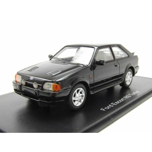 FORD ESCORT MK4 RS TURBO 1986 BLACK 1:43 Neo Scale Models Auto Stradali Modellino