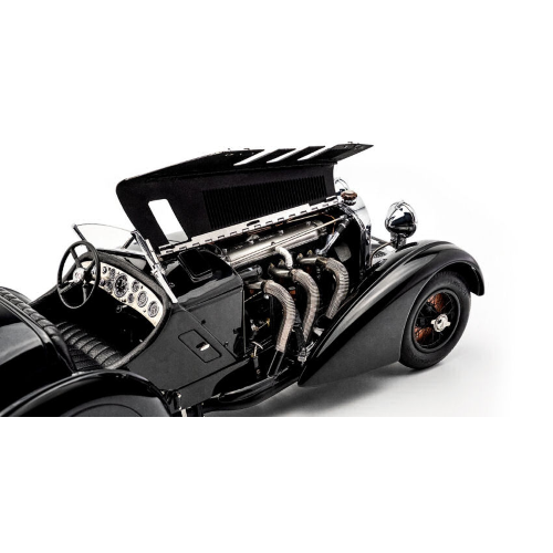 MERCEDES SSK TROSSI "BLACK PRINCE" 1932 1:18 CMC Auto d'Epoca Modellino