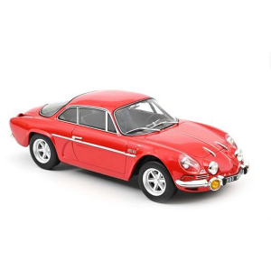 ALPINE A110 1600S 1969 RED 1:18 Norev Auto Stradali Modellino
