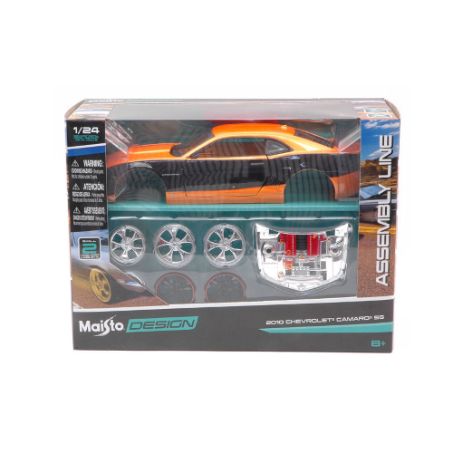 CHEVROLET CAMARO SS 2010 ORANGE KIT 1:24 Maisto Kit Auto Modellino