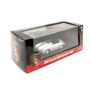 PORSCHE 356 SPEEDSTER SUPER 1958 SILVER 1:43 Greenlight Auto Stradali Modellino
