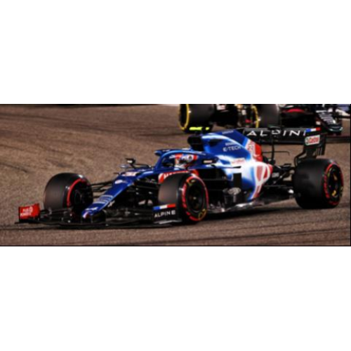 ALPINE A521 ESTEBAN OCON 2021 N.31 BAHRAIN GP 1:43 Spark Model Formula 1 Modellino