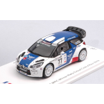 CITROEN DS3 WRC N.77 WINNER R.COTE D'AZUR 2019 V.BOTTAS-M.SALMINEM 1:43 Spark Model Auto Rally Die Cast Modellino