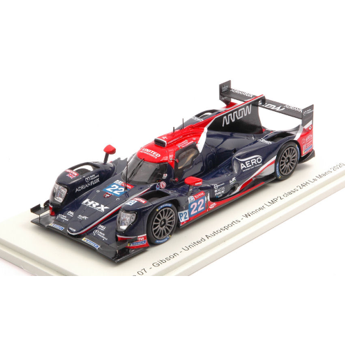 ORECA 07 N.22 WINNER LMP2 LE MANS 2020 F.ALBUQUERQUE-P.DI RESTA-P.HANSON 1:43 Spark Model Auto Competizione Modellino
