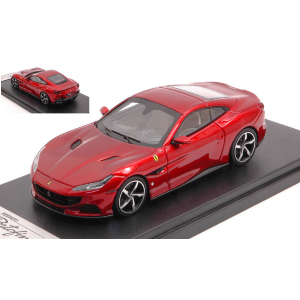 FERRARI PORTOFINO M CABRIOLET CLOSED 2017 RED 1:43 Looksmart Auto Stradali Modellino
