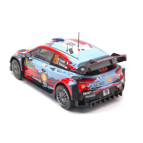 HYUNDAI i20 WRC N.19 WRC RALLY MONTE CARLO 2019 S.LOEB-D.ELENA 1:24 Ixo Model Auto Rally Modellino