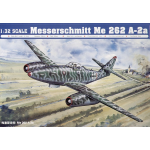 AEREO MESSERSCHMITT ME 262 A-2a  KIT 1:32 Trumpeter Kit Aerei Die Cast Modellino