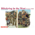 BLITZRIEG WEST FRANCE KIT 1:35 Dragon Kit Mezzi Militari Modellino