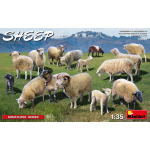 SHEEP KIT 1:35 Miniart Kit Diorami Die Cast Modellino