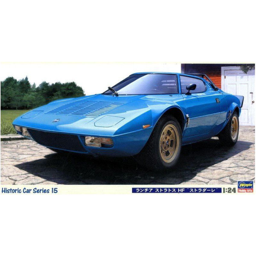 LANCIA STRATOS HF STRADALE 1972 KIT 1:24 Hasegawa Kit Auto Modellino