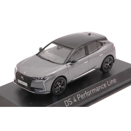 DS 4 PERFORMANCE LINE 2021 PLATINIUM GREY 1:43 Norev Auto Stradali Modellino