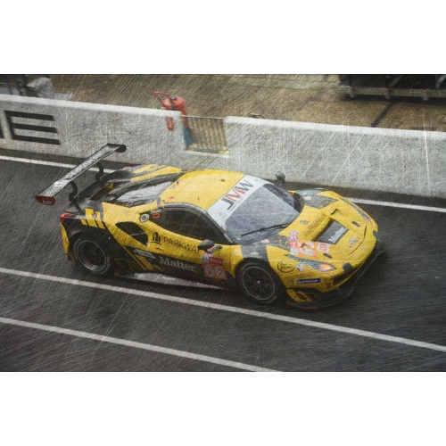 FERRARI 488 GTE EVO N.66 JMW MOTORSPORT LE MANS 2020 HEISTAND-MAGNUSSEN-ROOT 1:43 Looksmart Auto Competizione Modellino