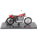 HARLEY DAVIDSON 1972 XR750 RACING BIKE ORANGE 1:18 Maisto Moto Die Cast Modellino