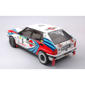 LANCIA DELTA INTEGRALE 16V N.6 RALLY PORTUGAL 1990 KANKKUNEN-PIRONEN 1:18 Ixo Model Auto Rally Modellino