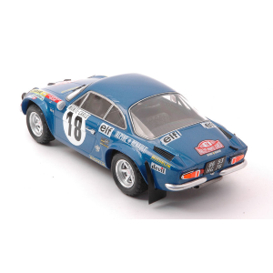 ALPINE RENAULT A110 N.18 RALLY MONTE CARLO 1973 ANDRUET-BICHE 1:24 Ixo Model Auto Rally Modellino