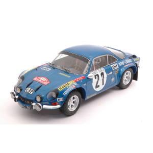 ALPINE RENAULT A110 N.21 RALLY MONTE CARLO 1973 NICOLAS-VIAL 1:24 Ixo Model Auto Rally Modellino