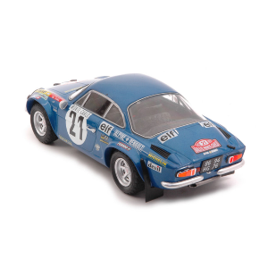 ALPINE RENAULT A110 N.21 RALLY MONTE CARLO 1973 NICOLAS-VIAL 1:24 Ixo Model Auto Rally Modellino