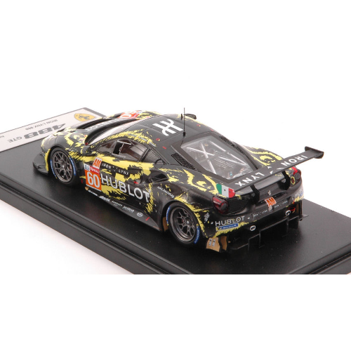 FERRARI 488 GTE EVO N.60 IRON LYNX LE MANS 2020 PIANEZZOLA-RUBERTI-SCHIAVONI 1:43 Looksmart Auto Competizione Modellino