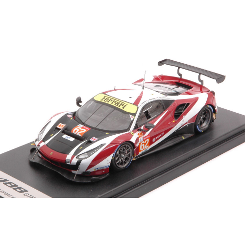FERRARI 488 GTE EVO N.62 RED RIVER SPORT LE MANS 2020 GRIMES-HOLLINGS-MOWLEM 1:43 Looksmart Auto Competizione Modellino