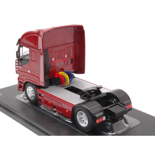 IVECO STRALIS 2012 METALLIC RED 1:43 Ixo Model Camion Modellino