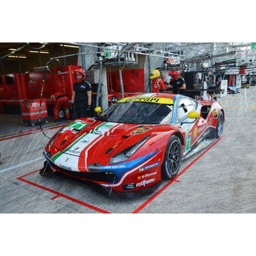 FERRARI 488 GTE EVO N.71 AF CORSE LE MANS 2020 BIRD-MOLINA-RIGON 1:43 Looksmart Auto Competizione Modellino