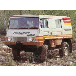 PUCH PINZGAUER 710K 1971 MATT GREY 1:43 Neo Scale Models Camion Modellino