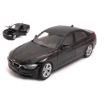 BMW 335i 3 SERIES F30) 2012 BLACK 1:18 Welly Auto Stradali Modellino