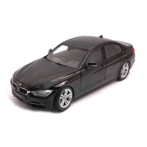 BMW 335i 3 SERIES F30) 2012 BLACK 1:18 Welly Auto Stradali Modellino