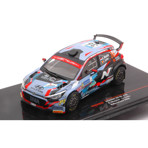 HYUNDAI i2 R5 N.36 RALLY ESTONIA 2020 MUNSTER-LOUKA 1:43 Ixo Model Auto Rally Modellino