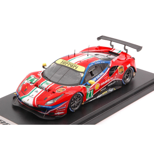 FERRARI 488 GTE EVO N.71 AF CORSE LE MANS 2020 BIRD-MOLINA-RIGON 1:43 Looksmart Auto Competizione Modellino