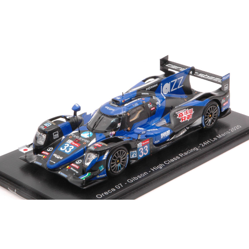 ORECA 07 N.33 LE MANS 2020 A.FJORDBACH-M.PATTERSON-K.YAMASHITA 1:43 Spark Model Auto Competizione Modellino
