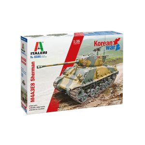 SHERMAN M4A3E8 KOREAN WAR KIT 1:35 Italeri Kit Mezzi Militari Modellino