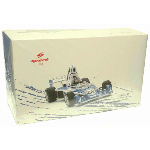 LIGIER JS5 JACQUES LAFFITE 1976 N.26 LONG BEACH GP 1:18 Spark Model Formula 1 Modellino