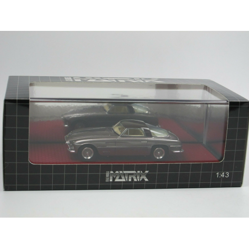 FERRARI 250 EUROPA COUPE VIGNALE 1954 GREY/BLACK 1:43 Matrix Scale Models Auto Stradali Modellino