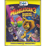 Madagascar 3 - Ricercati In Europa (Blu Ray 3D)  [Blu-Ray Nuovo]